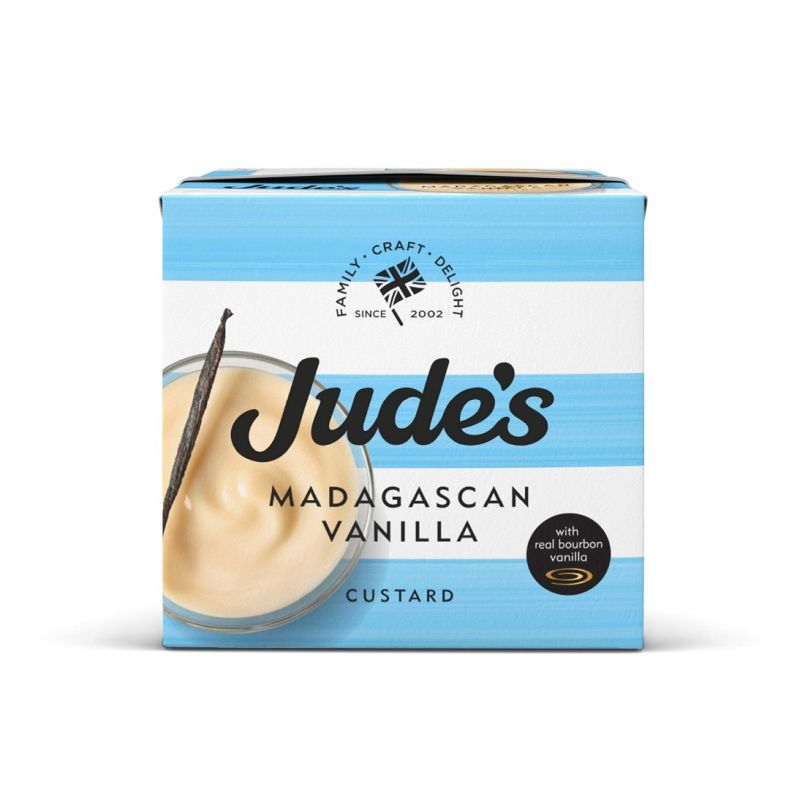 Judes Madagascan Vanilla Custard 500g